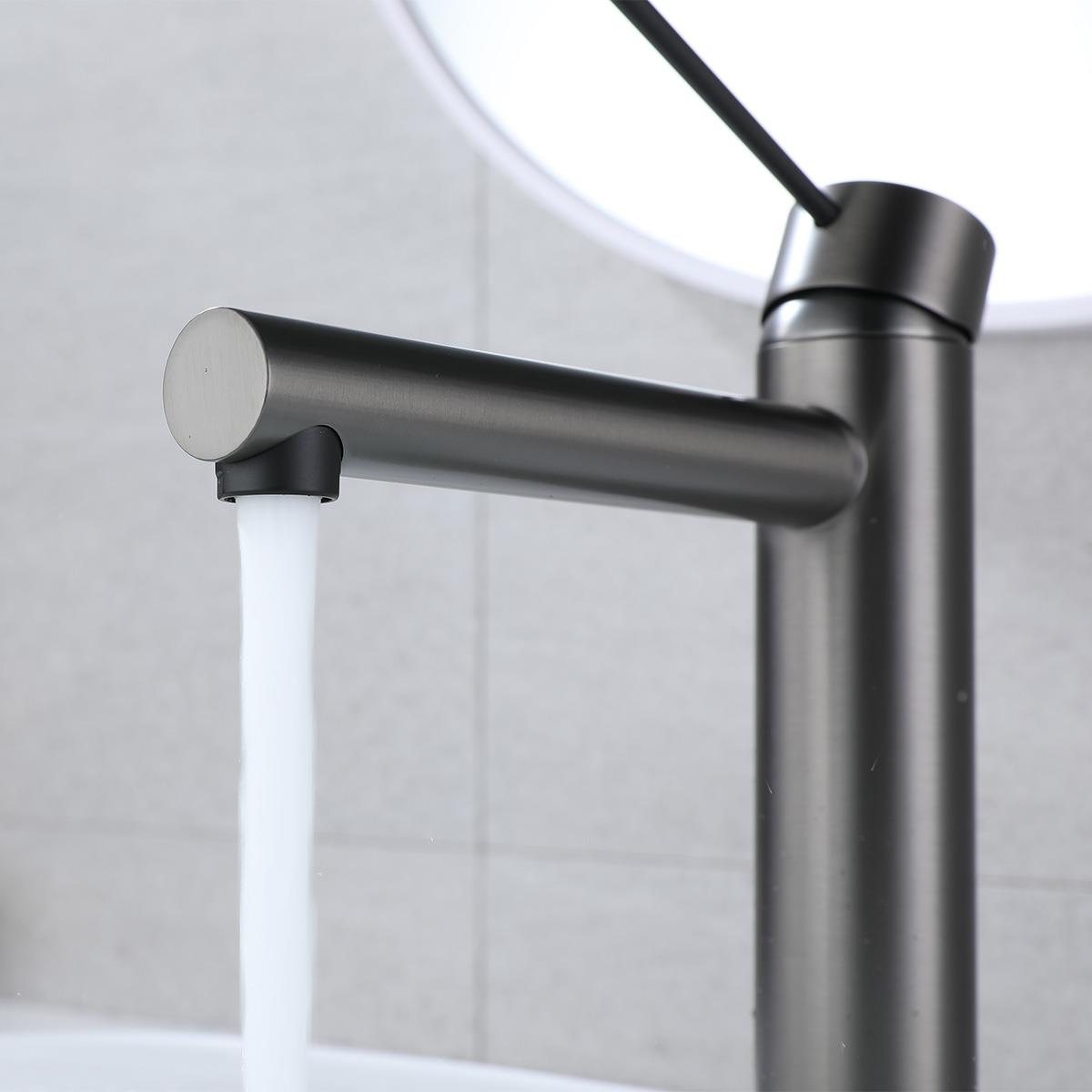 Harper Lavabo Bataryası Gun Black