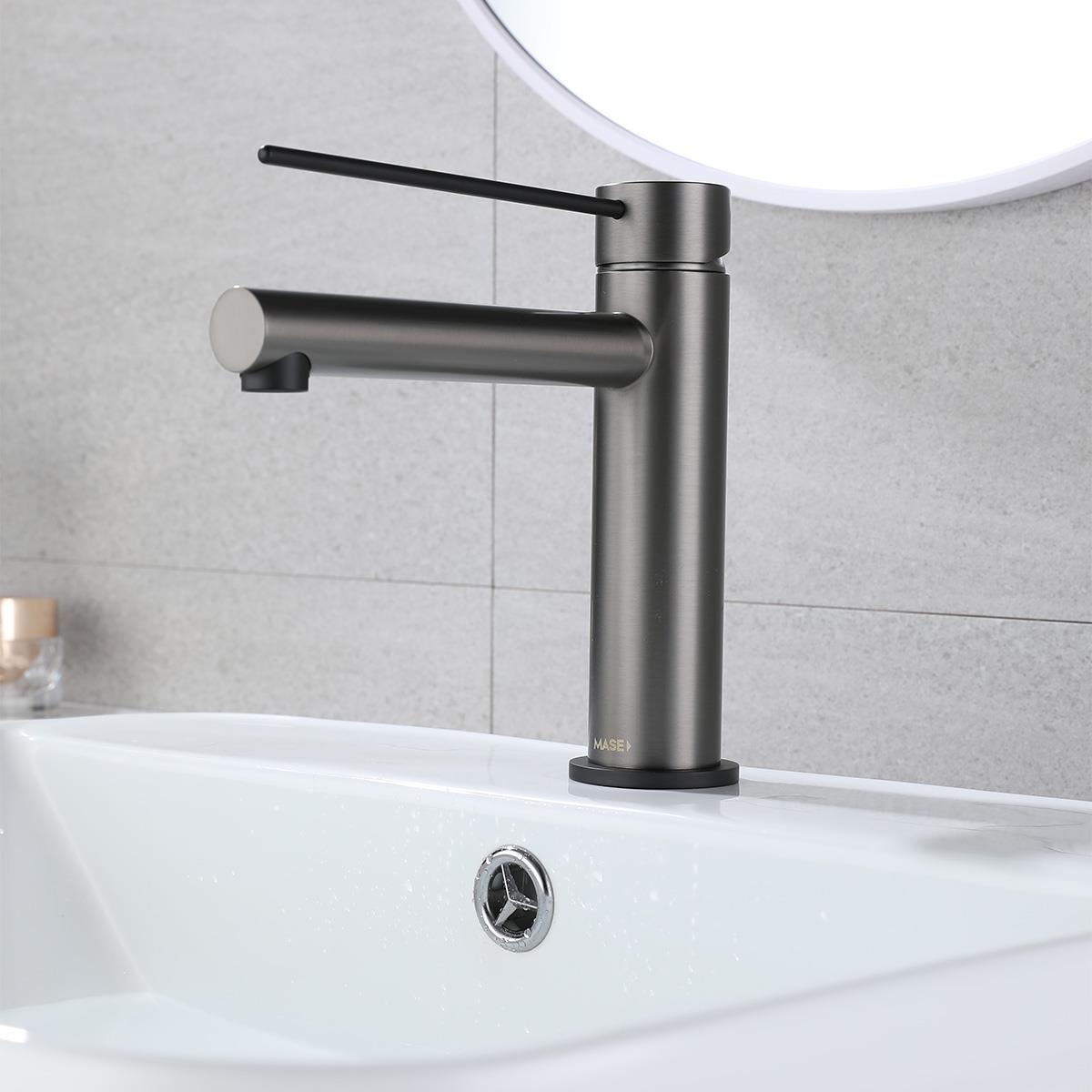 Harper Lavabo Bataryası Gun Black