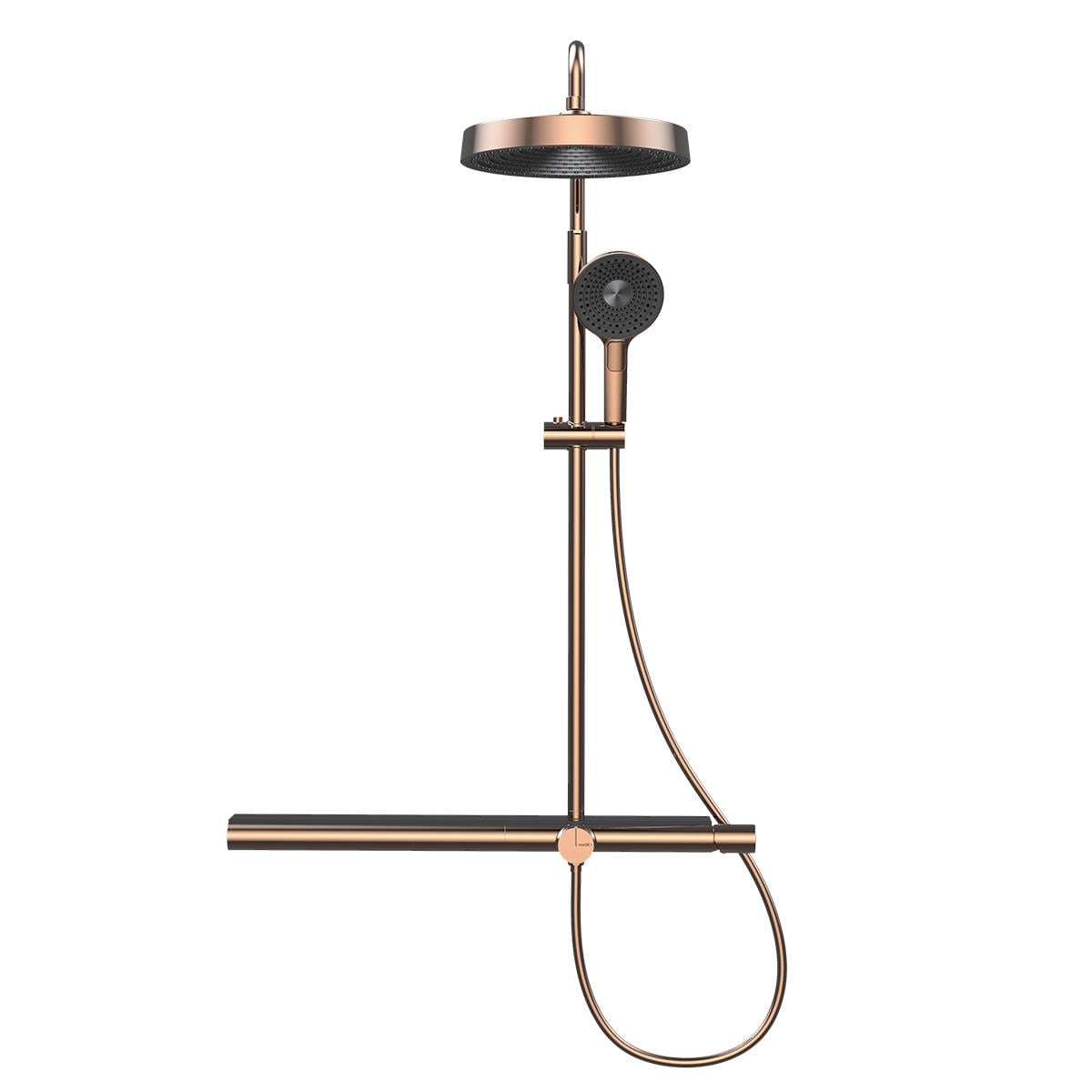 Luxor 3 Fonksiyonlu Duş Seti (Rose Gold)