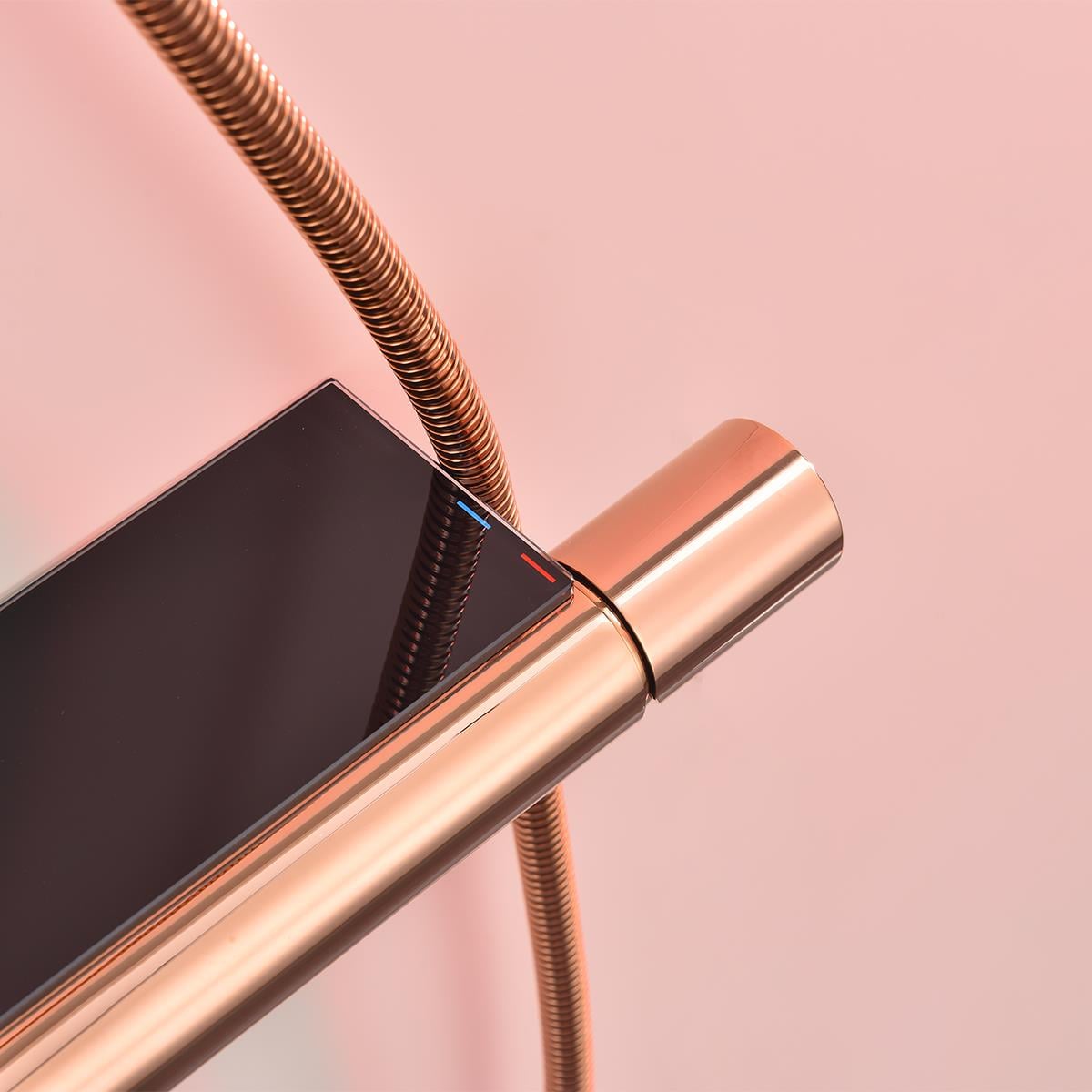 Luxor 3 Fonksiyonlu Duş Seti (Rose Gold)