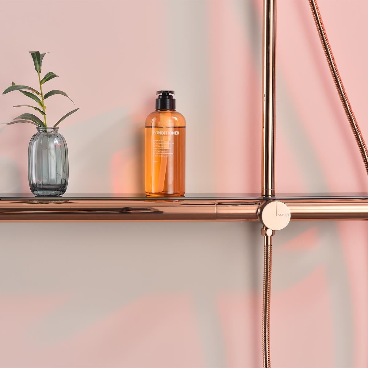 Luxor 3 Fonksiyonlu Duş Seti (Rose Gold)