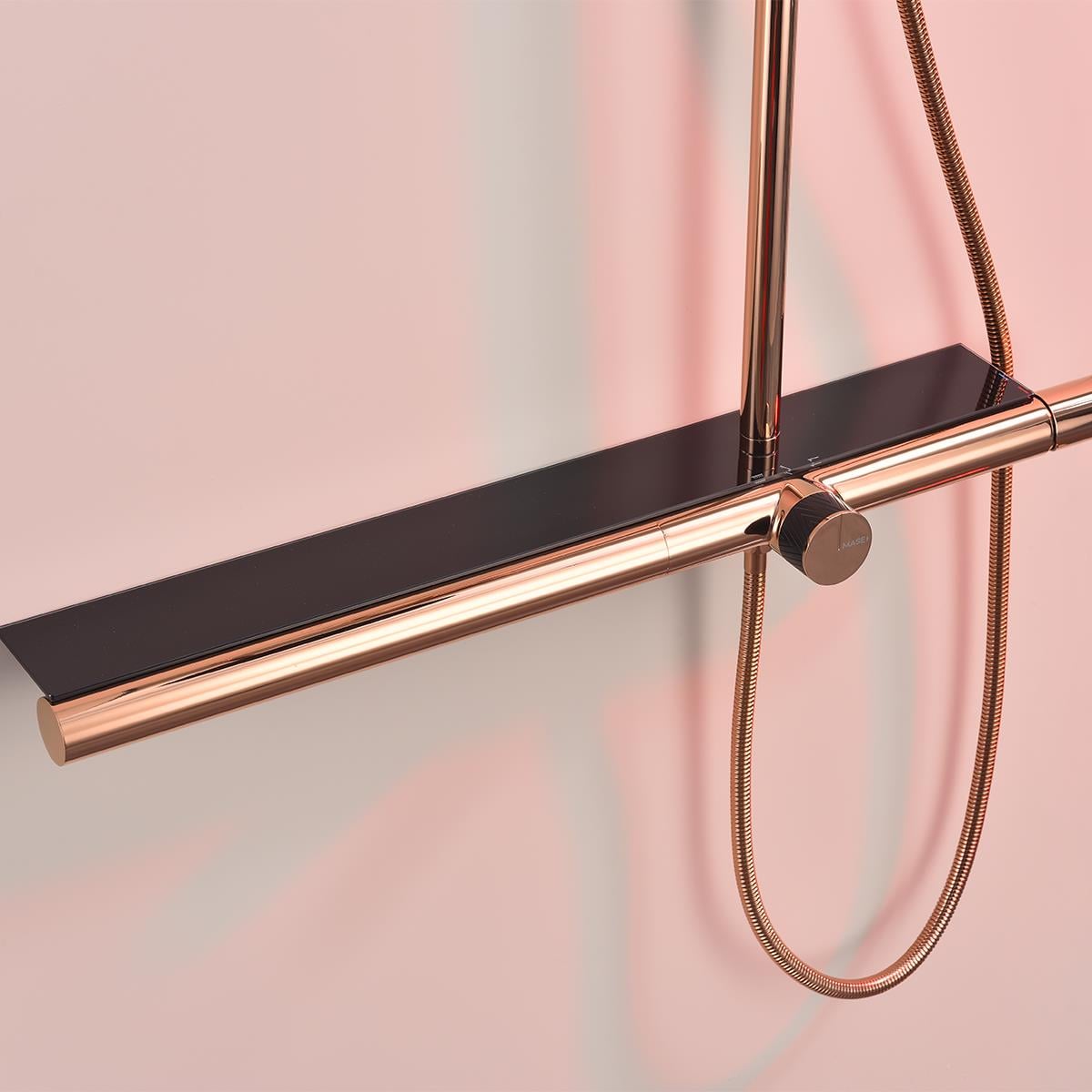 Luxor 3 Fonksiyonlu Duş Seti (Rose Gold)
