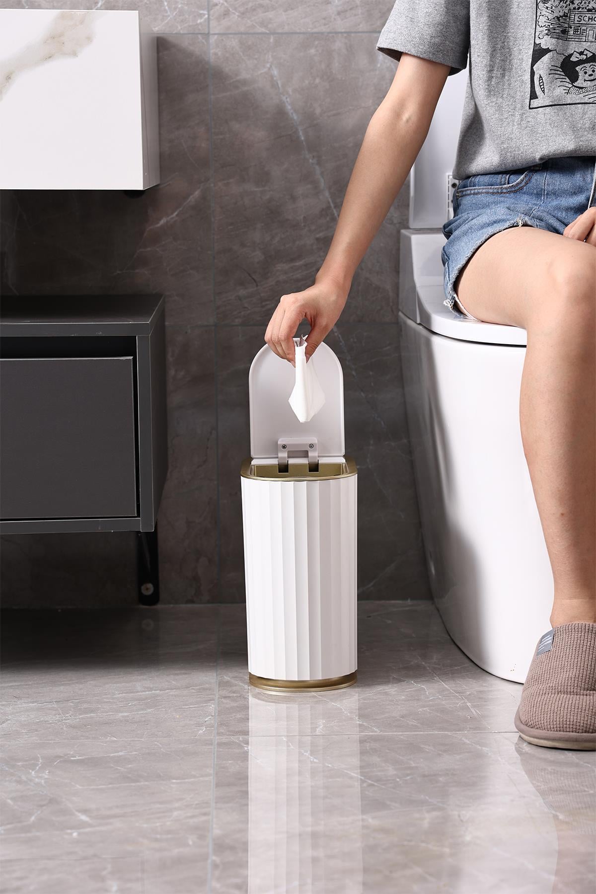 MAS5716W-6L Aroma Koku Difüzyonlu Sensörlü Çöp Kutusu