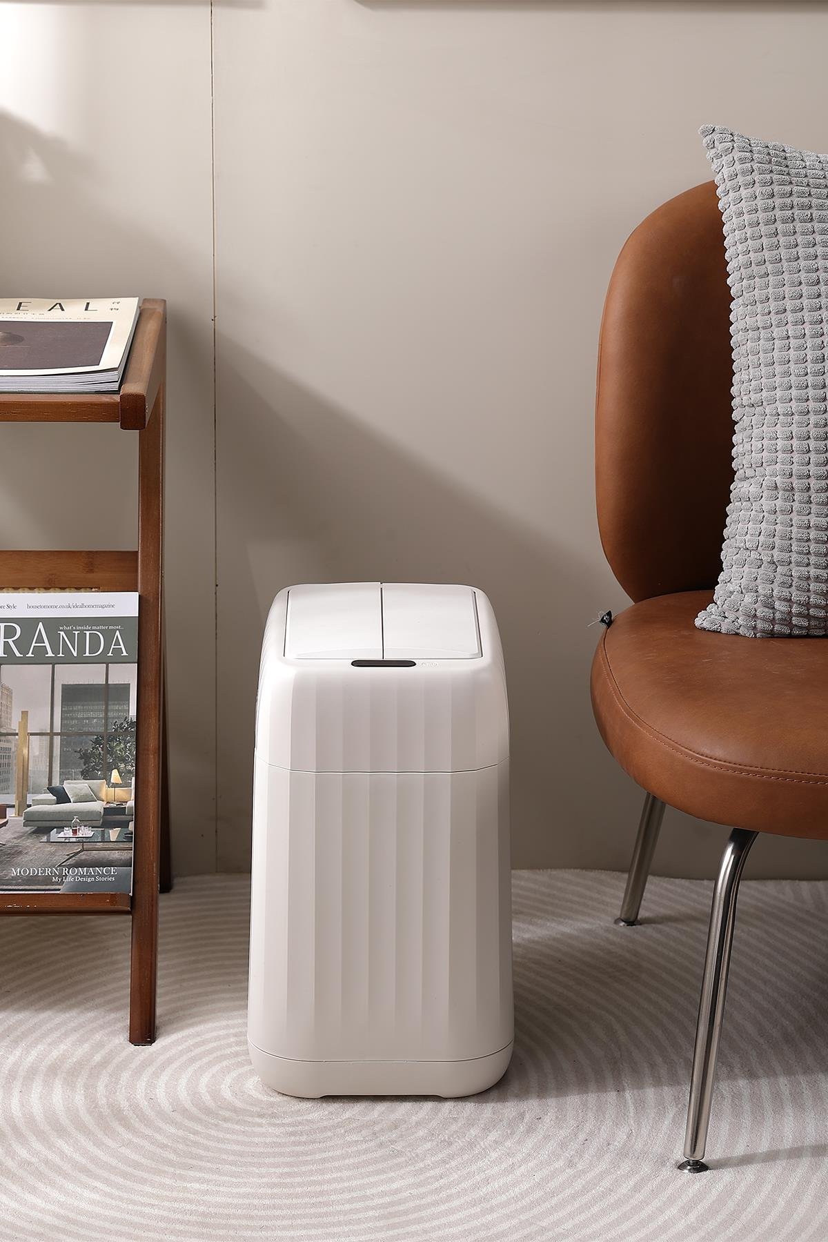 MAS5913W-15L Sensörlü Plastik Çöp Kutusu 15 Litre