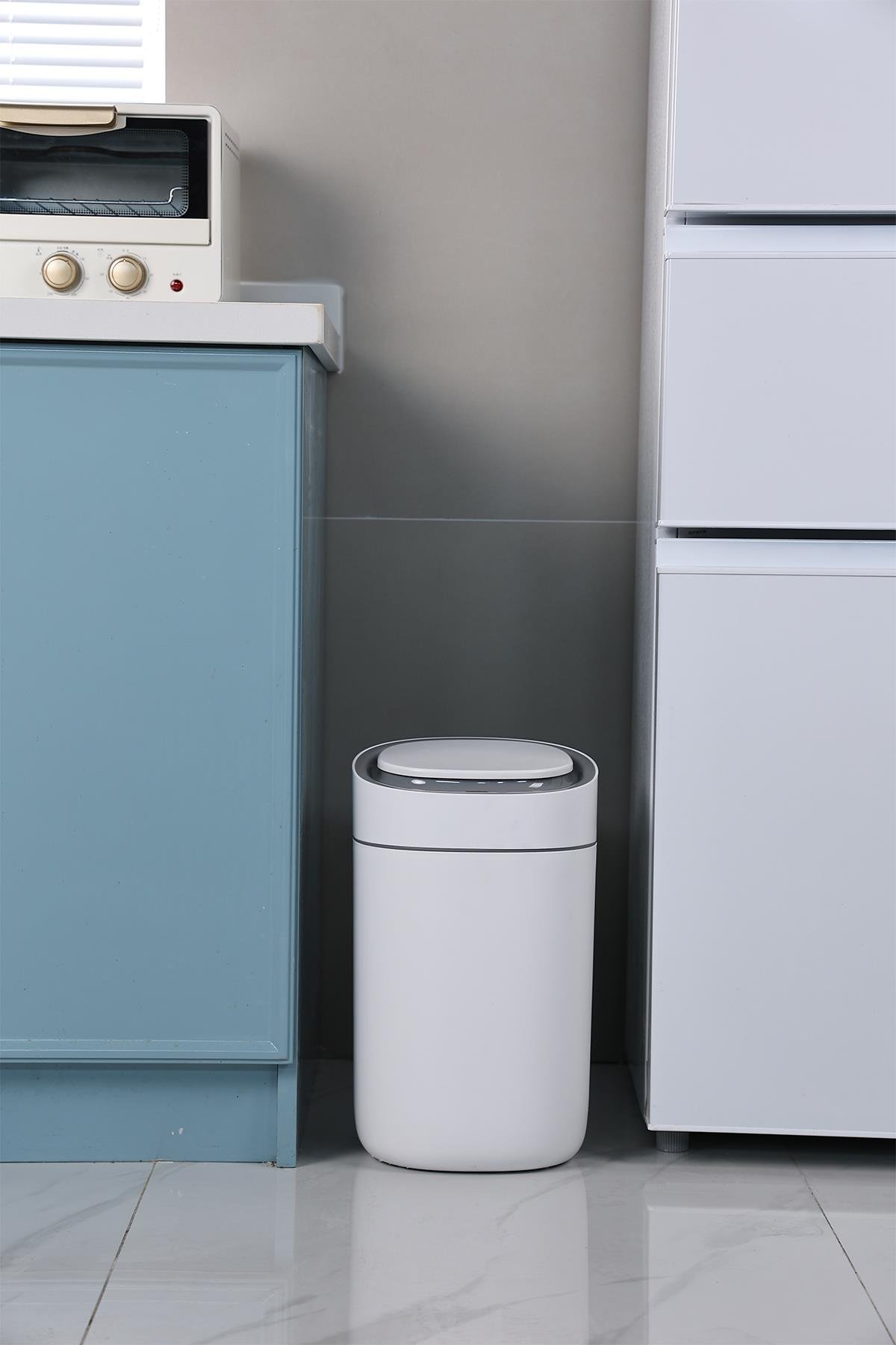MAS5918W-15L Otomatik Torba Vakumlu Sensörlü Çöp Kutusu