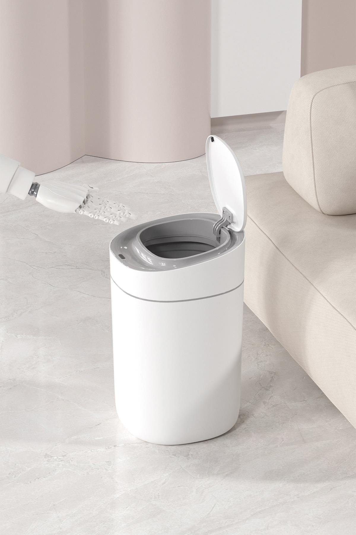 MAS5918W-15L Otomatik Torba Vakumlu Sensörlü Çöp Kutusu