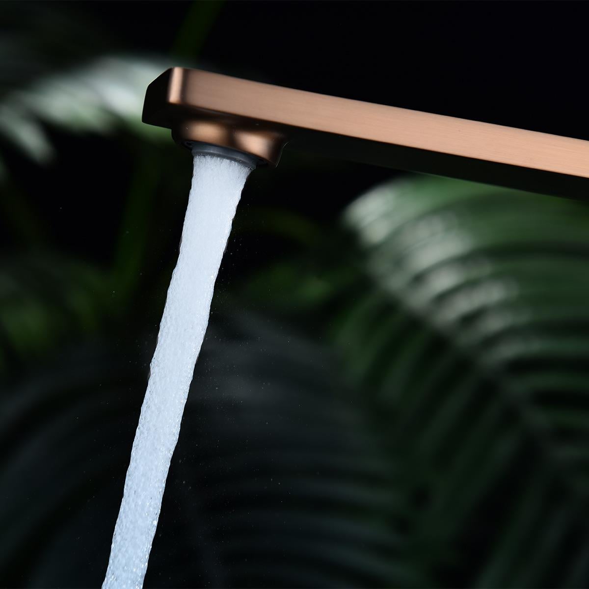 Mondrian XL Yüksek Lavabo Bataryası  Brushed Rose Gold