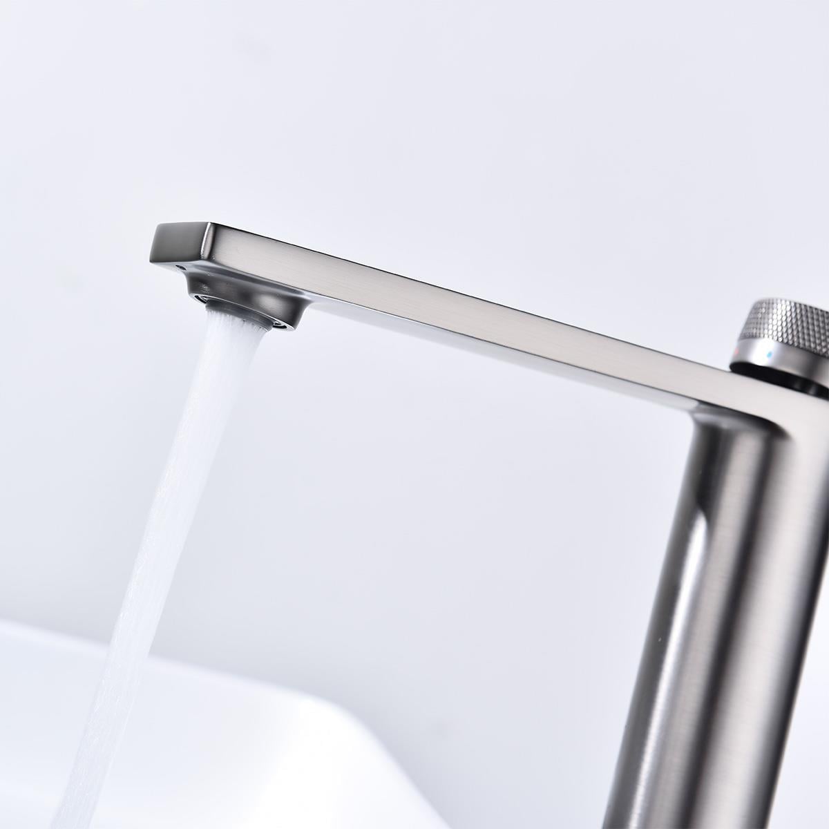 Mondrian XL Yüksek Lavabo Bataryası  Gun Metal