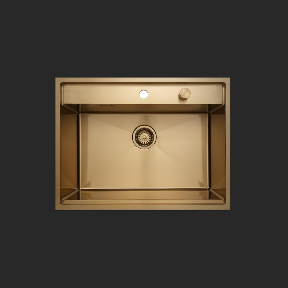 Murano  El Yapımı PVD Eviye Seti 68x51 cm Altın (Gold)