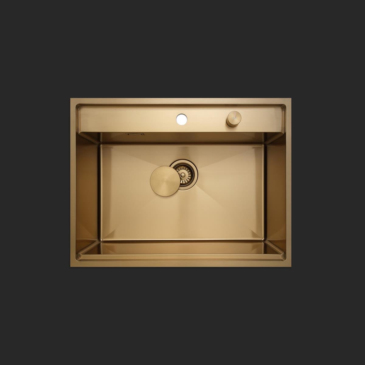 Murano  El Yapımı PVD Eviye Seti 68x51 cm Altın (Gold)
