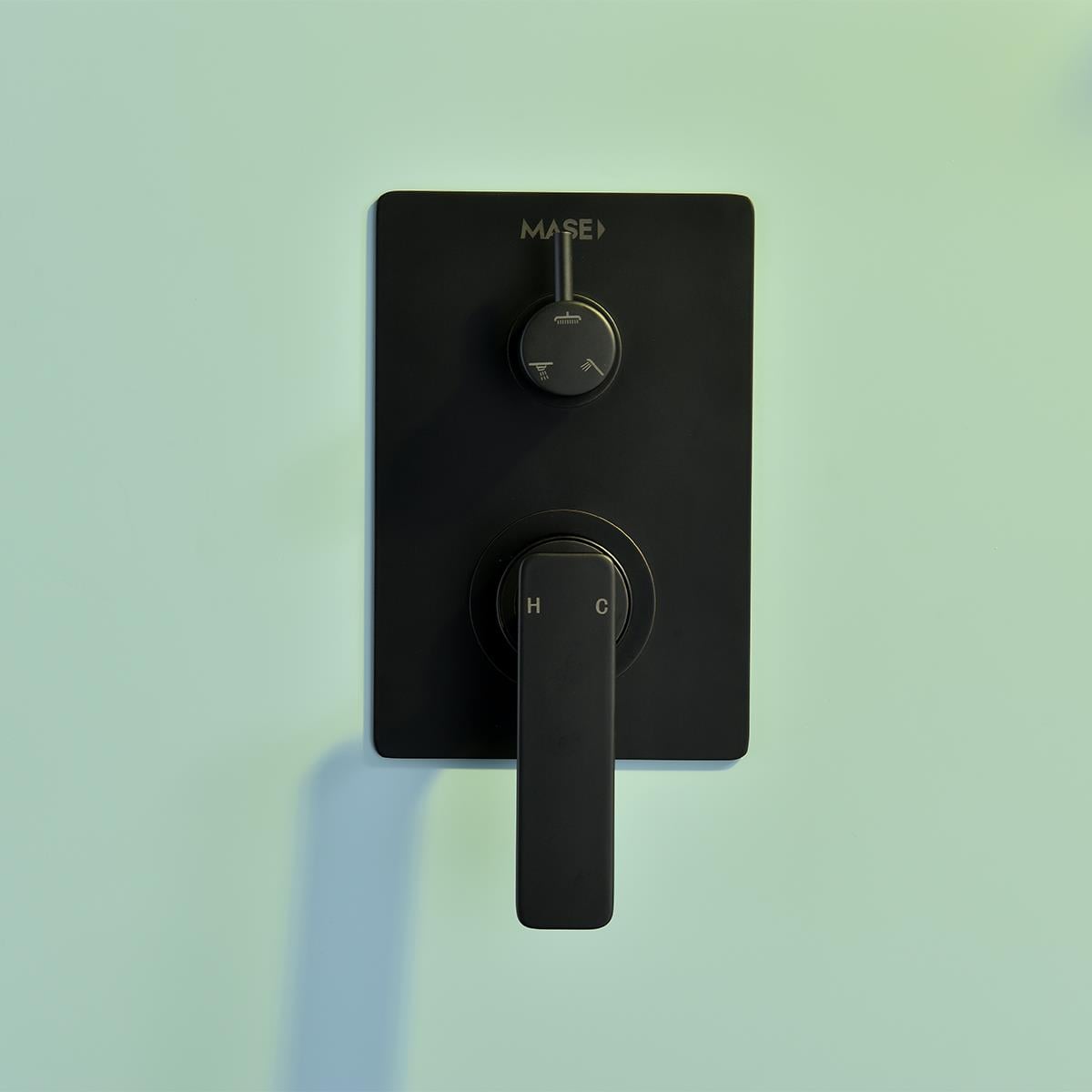 Orma 3 Fonksiyonlu Ankastre Duş Seti Matt Black