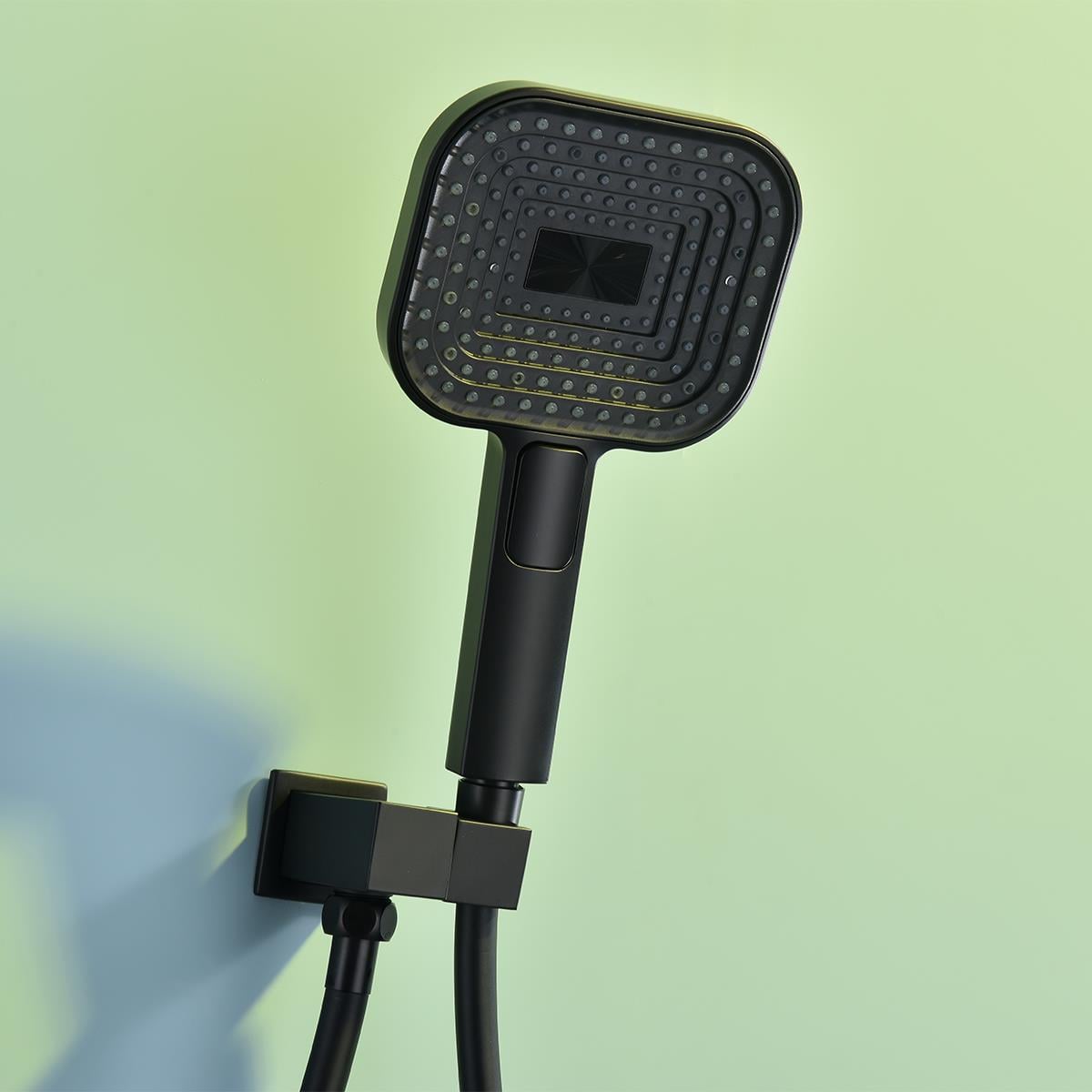 Orma 3 Fonksiyonlu Ankastre Duş Seti Matt Black