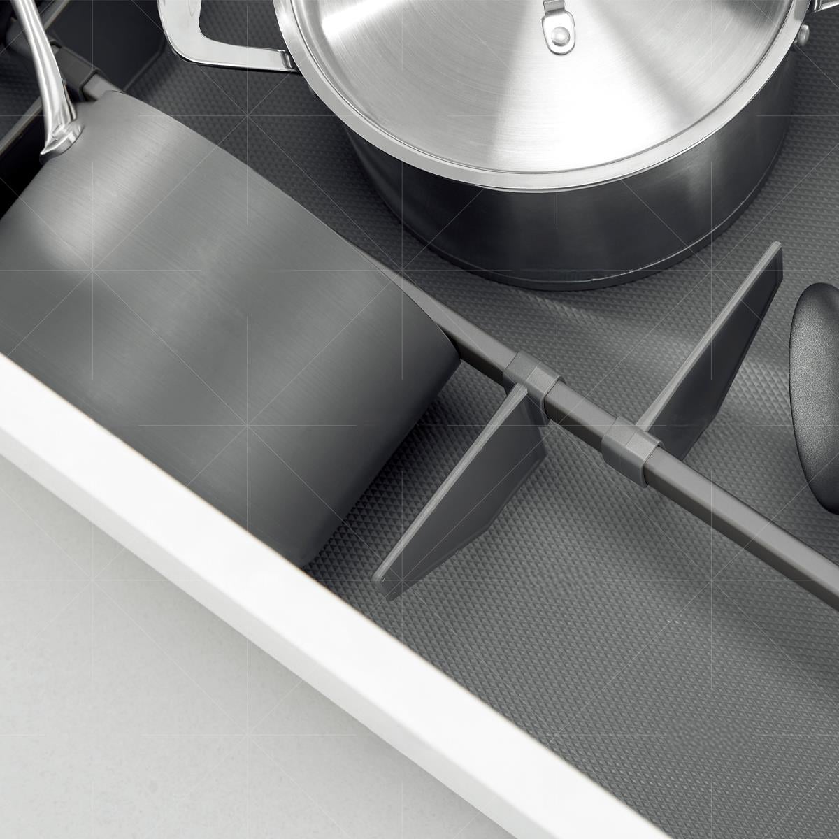 Phantom Gri Tencere Çekmece Seti 600 mm