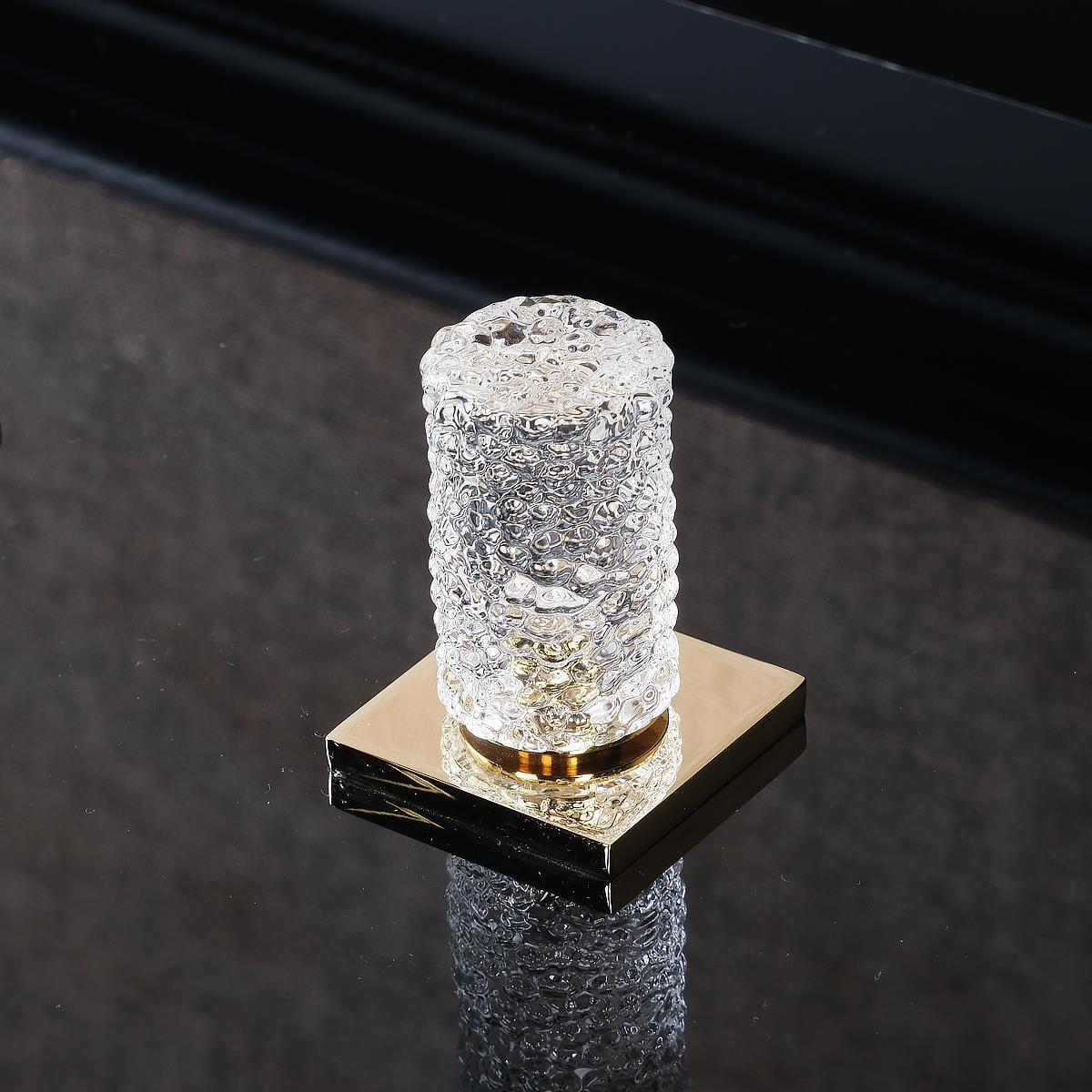Roseberry 3 Delikli Lavabo Bataryası Gold