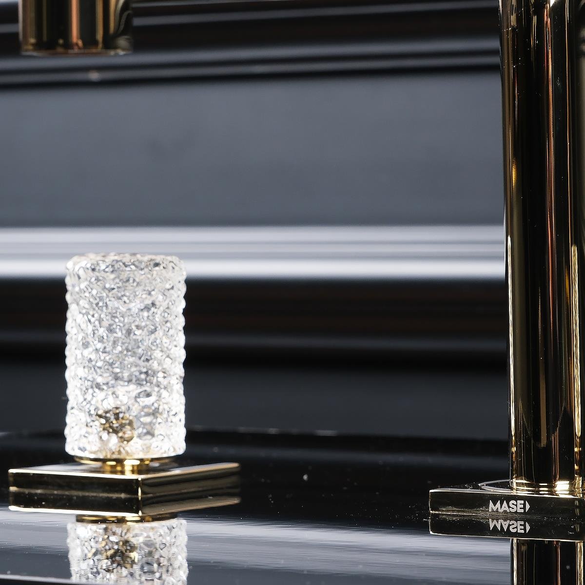 Roseberry 3 Delikli Lavabo Bataryası Gold