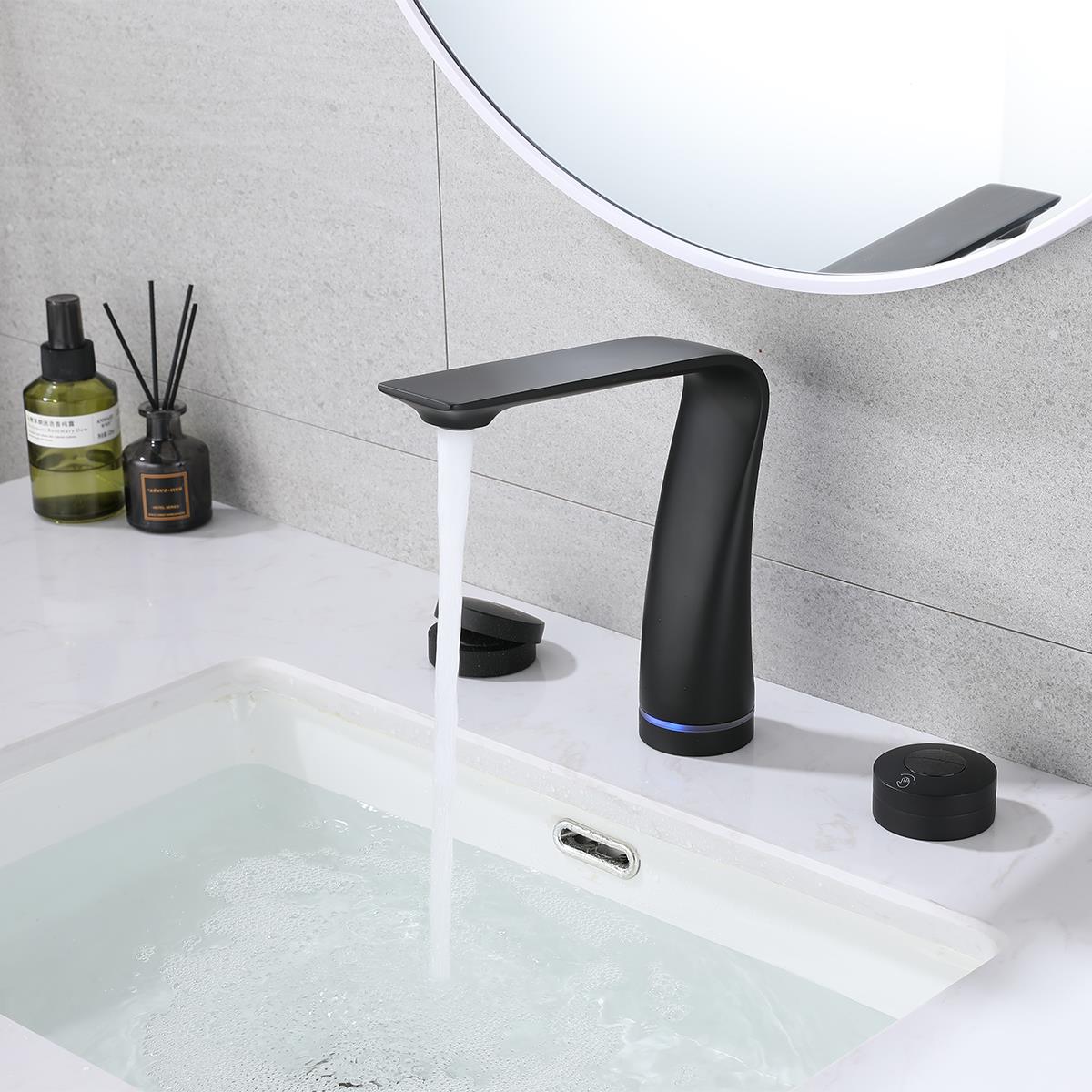 Wind 3 Delikli Sensörlü Lavabo Bataryası