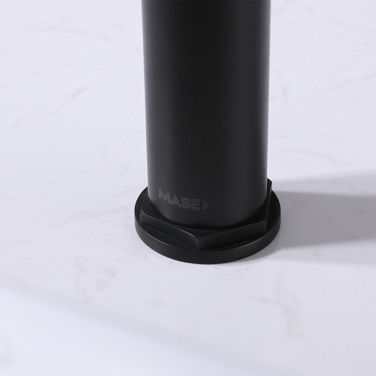 Wing XL Yüksek Lavabo Bataryası Matt Black Rose Gold