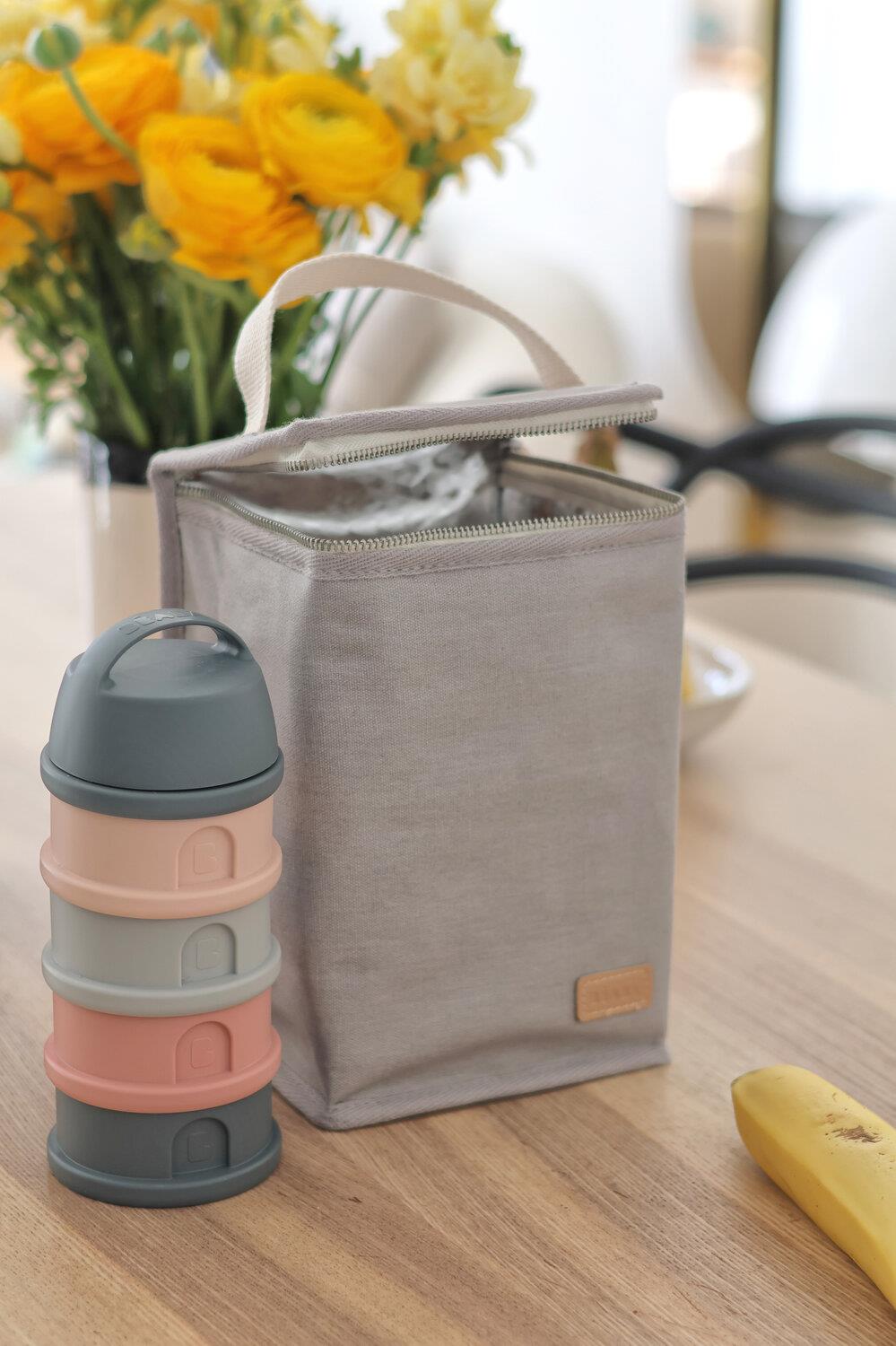 İzotermik Beslenme Çantası, Canvas pearl grey Kategorisiz Beaba