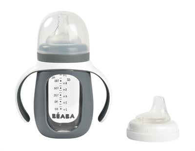 210 ml Cam Biberon Mineral Grey Beslenme Beaba