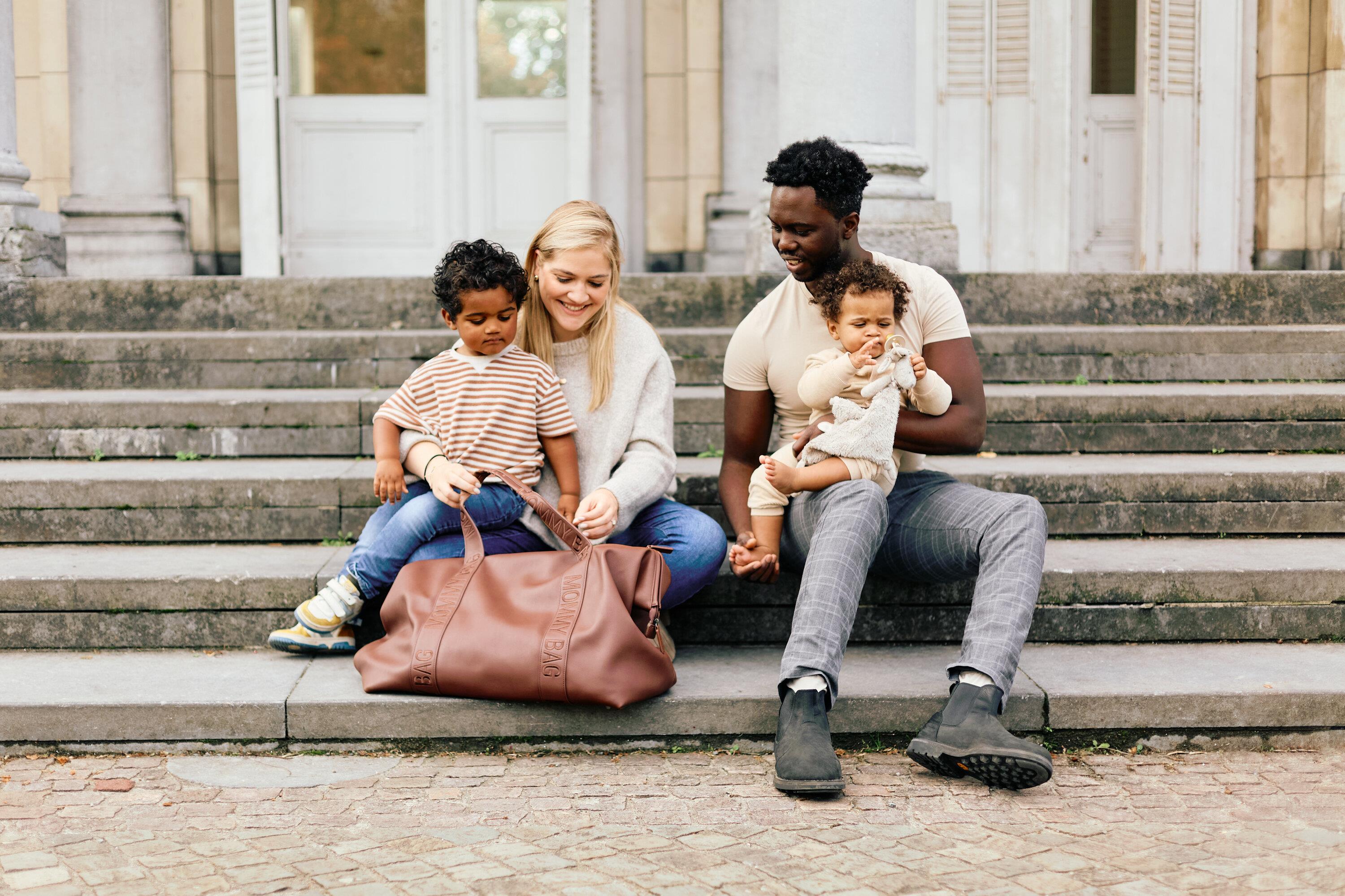 Mommy Bag Çanta, Signature Vegan Deri Koyu Kahve Kategorisiz Childhome