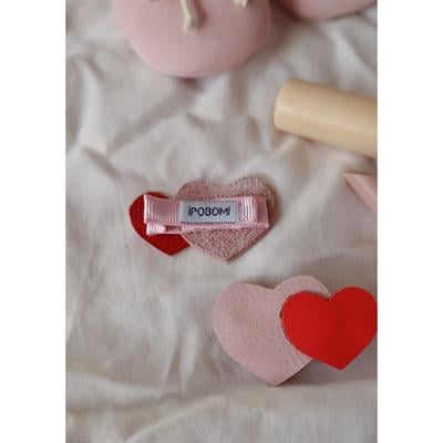 2'Lİ Hearts Saç tokası Saç Aksesuarları İpobomi