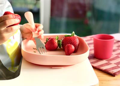 4lü Silikon Beslenme Seti Pink Beslenme Beaba