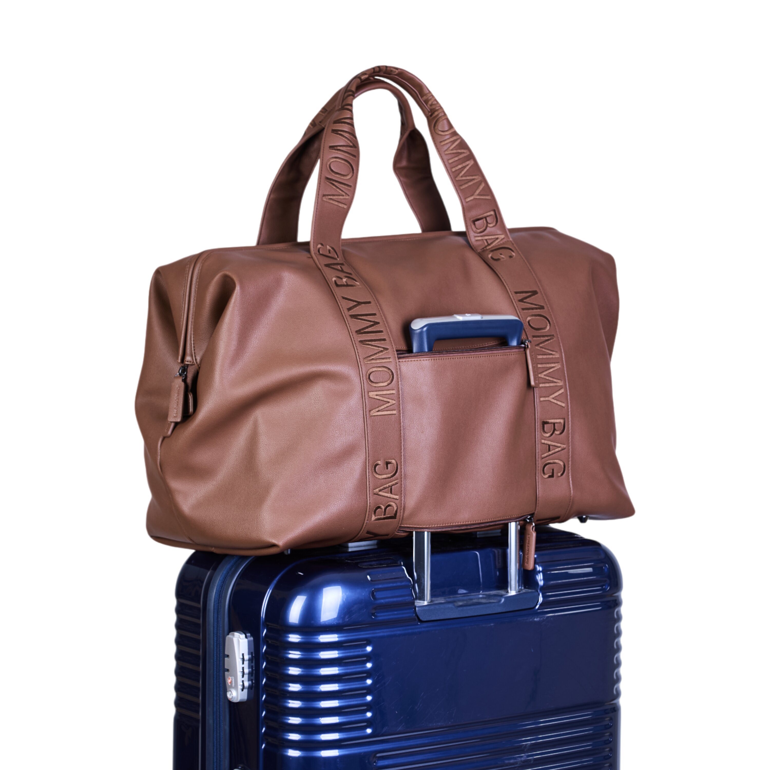 Mommy Bag Çanta, Signature Vegan Deri Koyu Kahve Kategorisiz Childhome