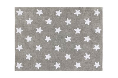 STARS Halı Gri/Beyaz