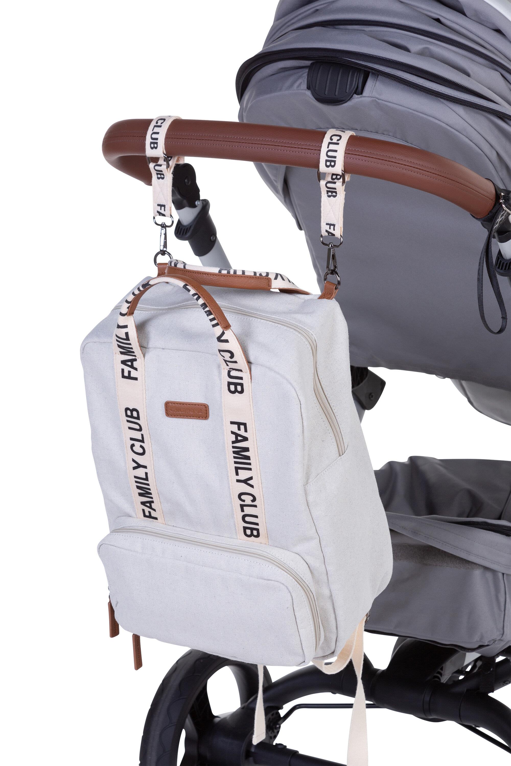 Family Club Sırt Çantası, Kanvas Gri Mommy Bag Childhome