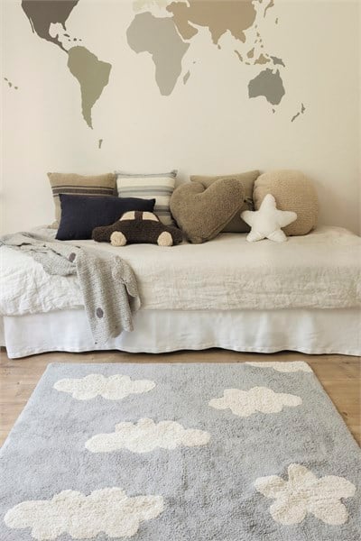 CLOUDS Gri/Beyaz