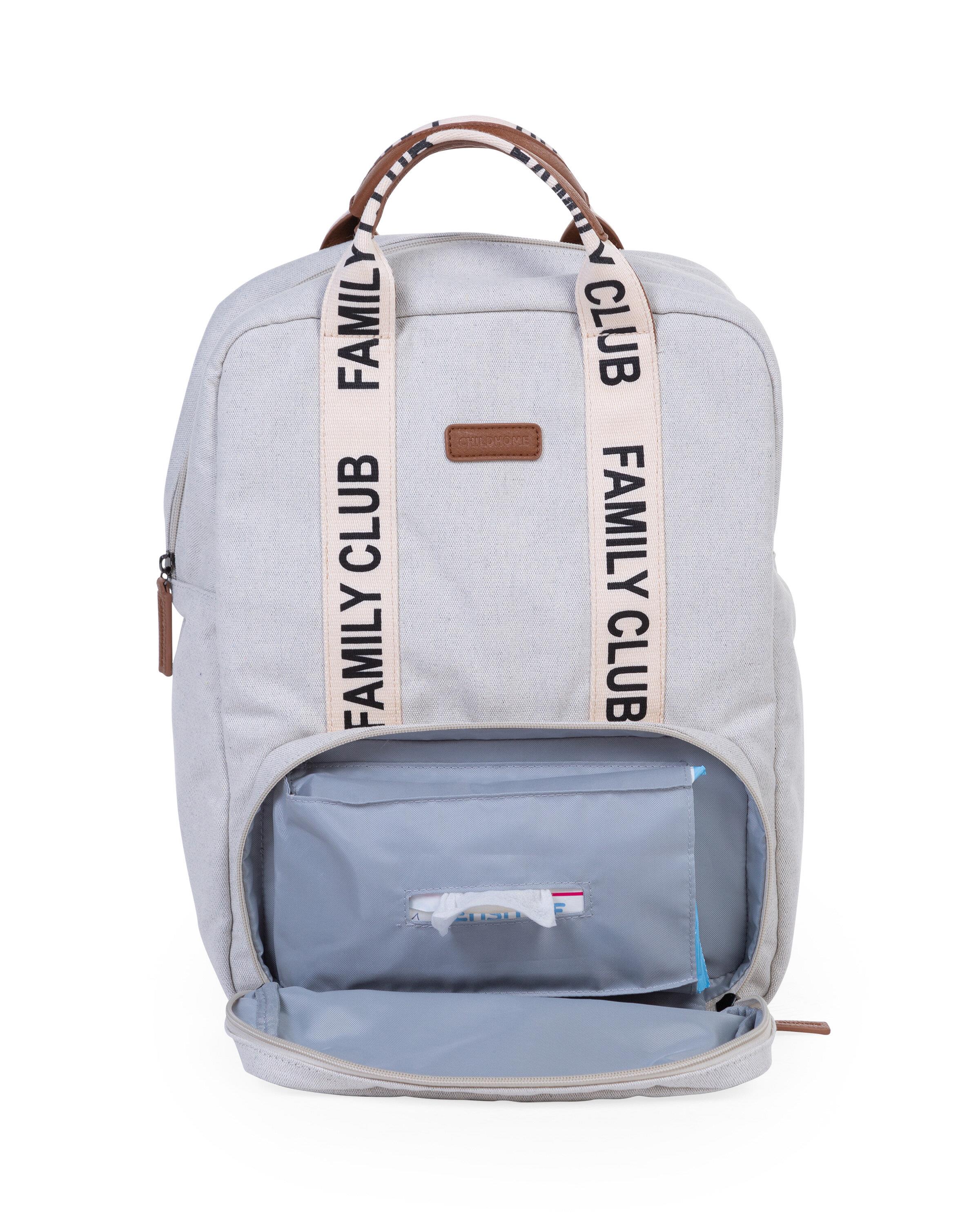 Family Club Sırt Çantası, Kanvas Gri Mommy Bag Childhome