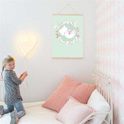 A Little Lovely Company Kedi Poster Tablolar