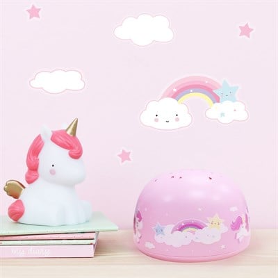 A Little Lovely Company Unicorn Projektör Lamba Dekorasyon