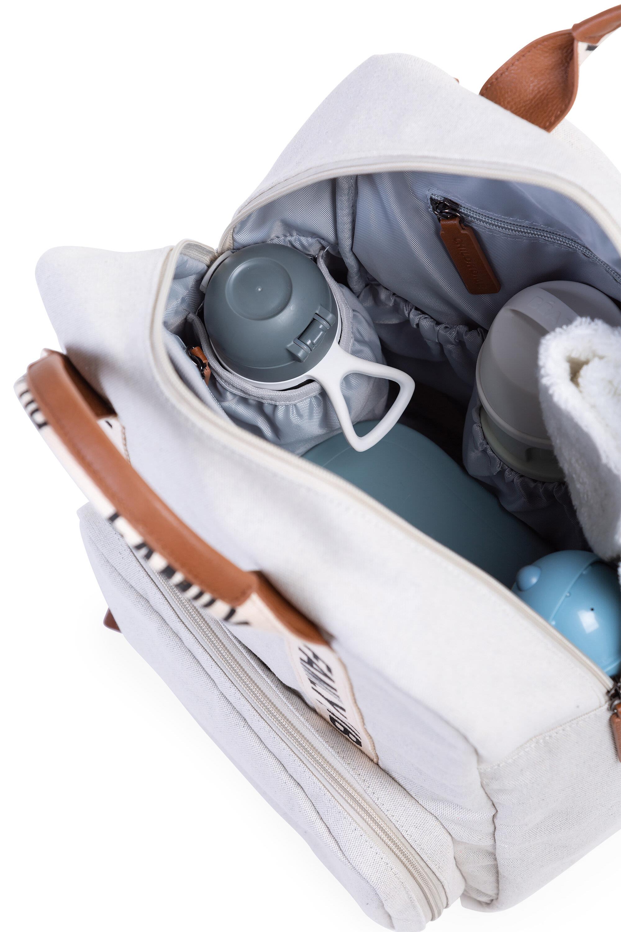 Family Club Sırt Çantası, Kanvas Gri Mommy Bag Childhome