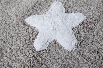 STARS Halı Gri/Beyaz