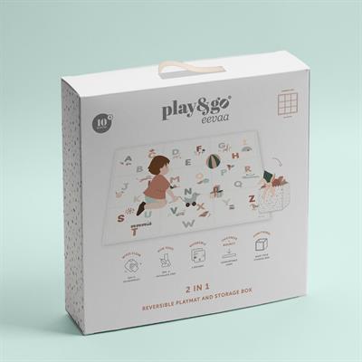 Alphabet/Terrazzo puzzle mat Oyuncak Çantası Play And Go