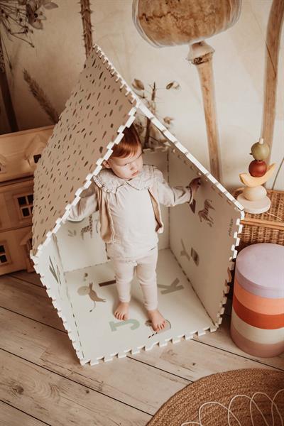 Alphabet/Terrazzo puzzle mat Oyuncak Çantası Play And Go