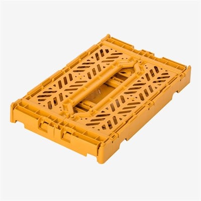 Ay-kasa Katlanabilir Minibox Kasa, Mustard Katlanabilir Kasalar