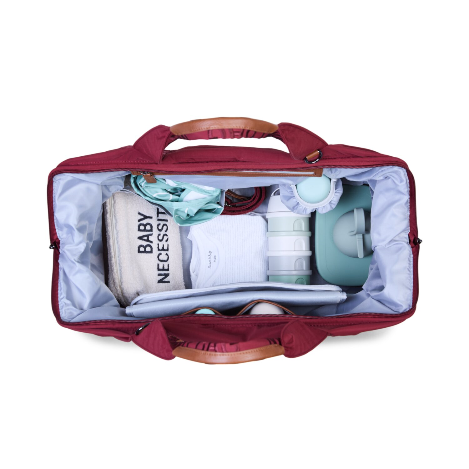 Mommy Bag Çanta, Urban Burgundy Kategorisiz Childhome