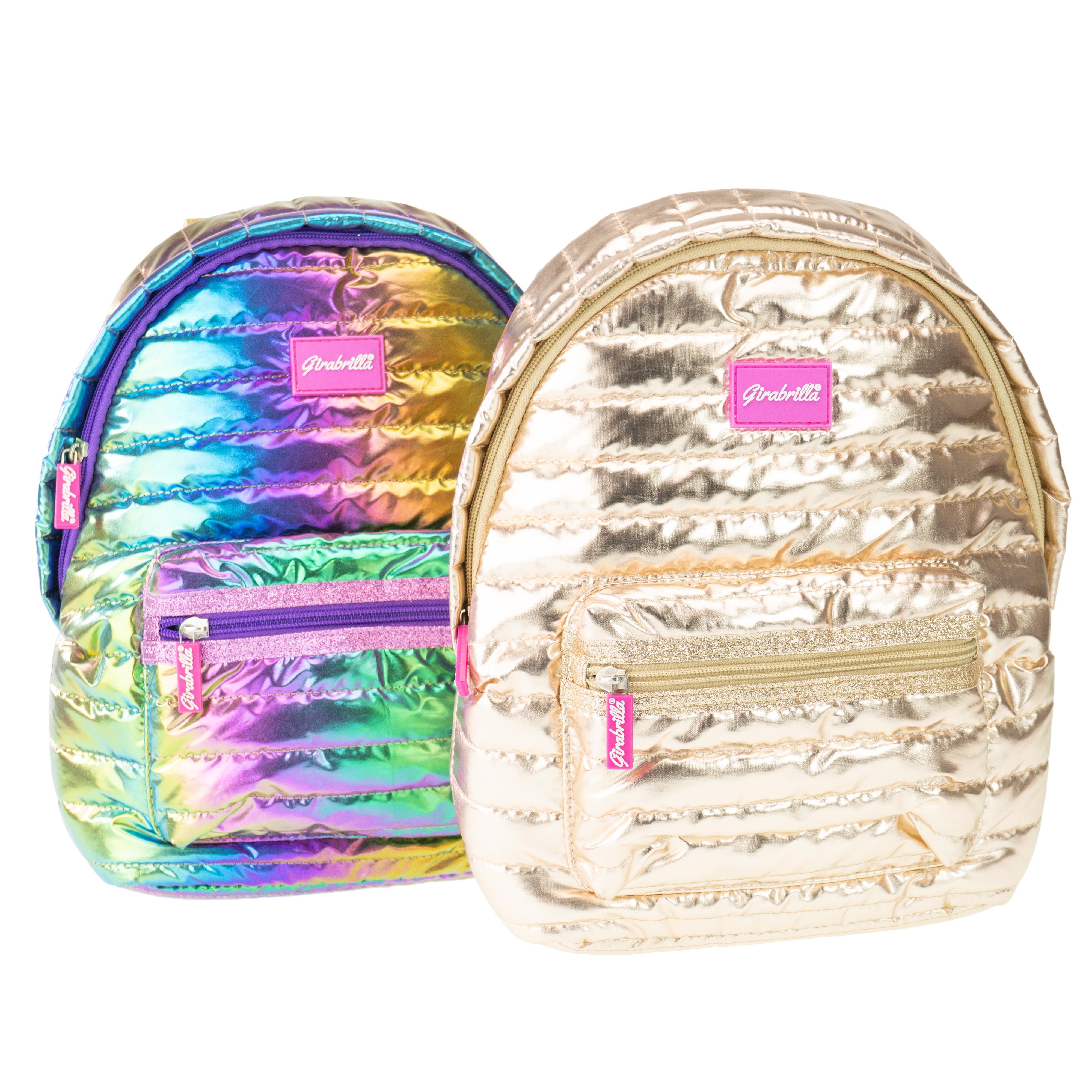 Puffer Metalik Sırt Çantası, Dore Kategorisiz Girabrilla