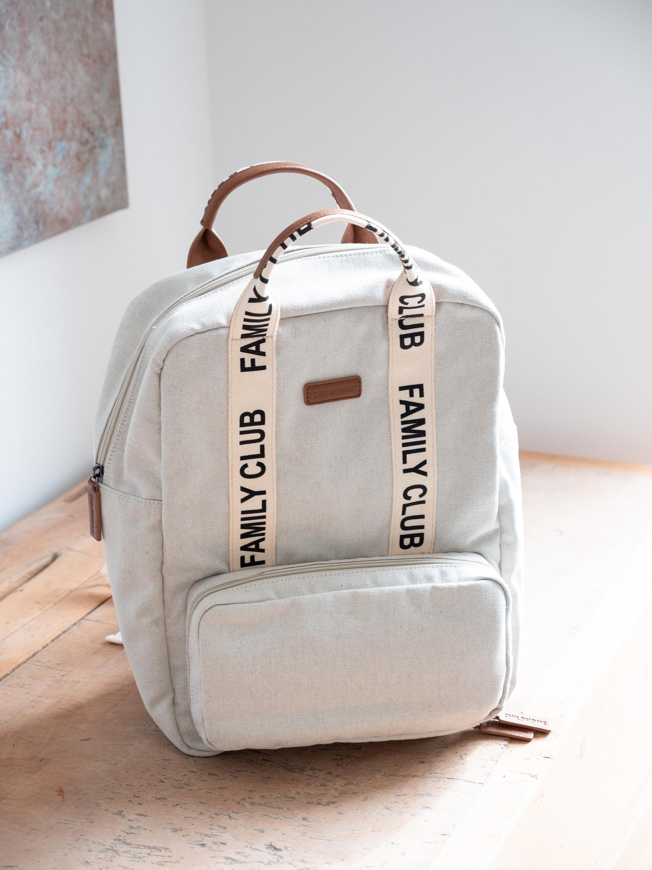 Family Club Sırt Çantası, Kanvas Gri Mommy Bag Childhome