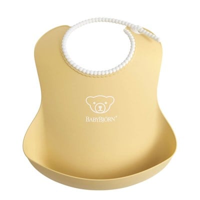BabyBjörn 2´li Yumuşak Plastik Mama Önlüğü Powder Yellow / Blue