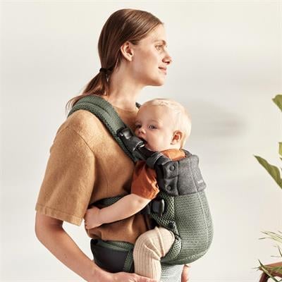 Babybjörn Balance Bliss Ana Kucağı Cotton / Khaki Green & Kanguru Harmony 3D Mesh / Dark Green