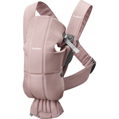 BabyBjörn Balance Soft Ana Kucağı & Kanguru Mini 3D Cotton Yenidoğan Seti / Light Pink