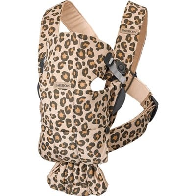 BabyBjörn Bliss Ana Kucağı & Kanguru Mini Cotton Yenidoğan Seti / Beige Leopard
