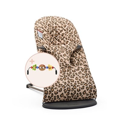 BabyBjörn Bliss Ana Kucağı Cotton Oyuncaklı / Beige Leopard