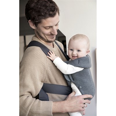 BabyBjörn Kanguru Mini 3D Cotton Jersey / Dark Grey