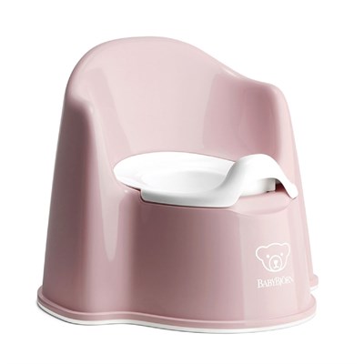 BabyBjörn Koltuk Oturak & Klozet Adaptörü & Banyo Basamağı Tuvalet Eğitimi Seti / Powder Pink