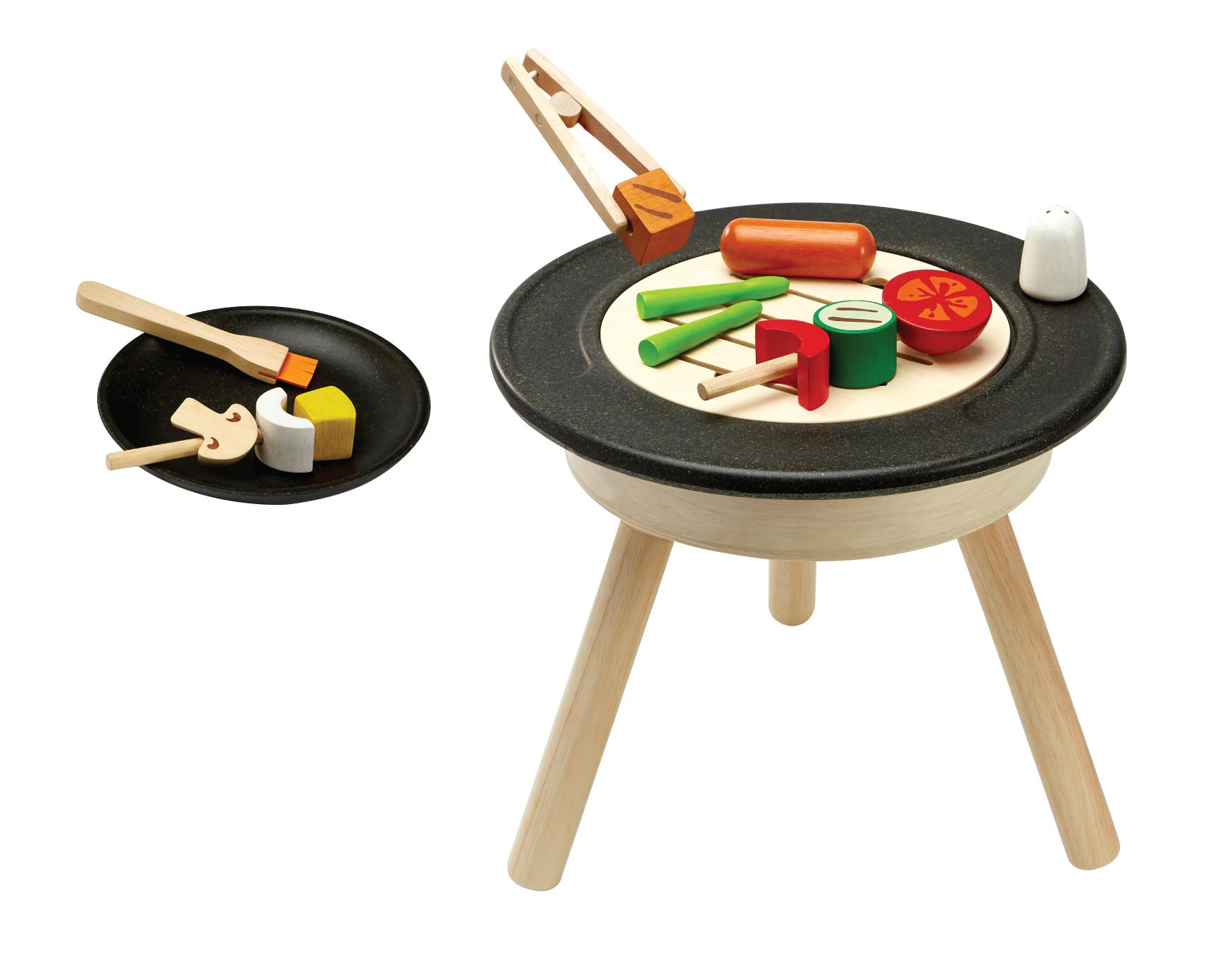Barbekü Seti Ahşap Oyuncaklar plantoys