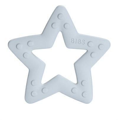 Bibs Bibs Baby Bites Star Diş Kaşıyıcı, Baby Blue Oyuncak